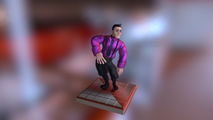Skullgirls_design_character 3D Model