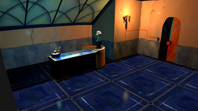 Office room 3D Model
