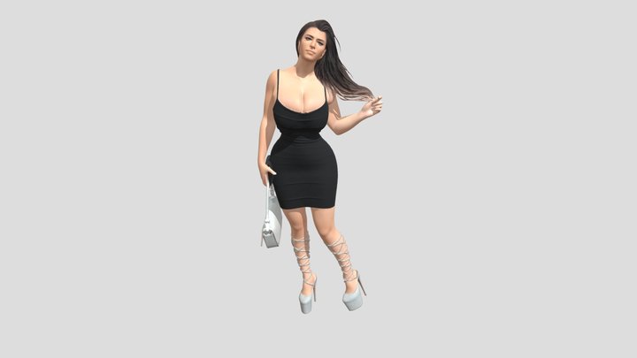 Stiletto Stride 3D Model