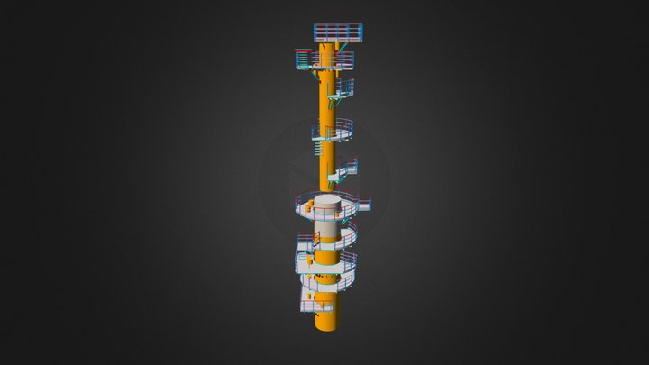 Engineering structure Steel Detailing Tekla 3D Model