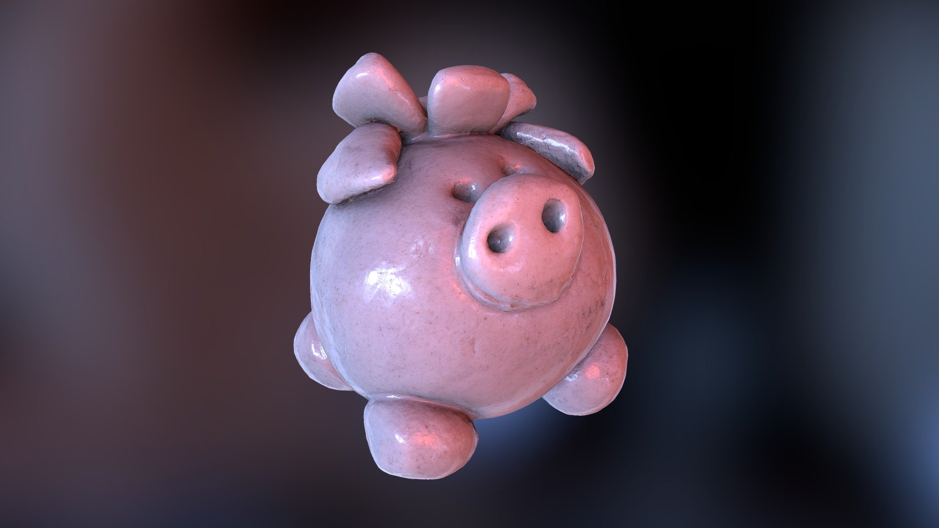 Little Pig (2cm High) -RAWscan