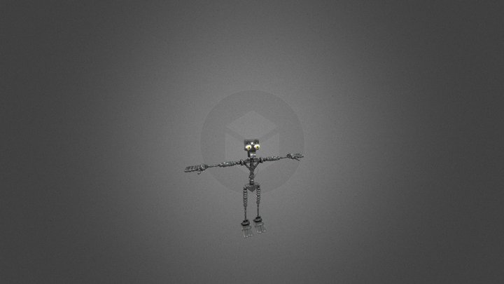 ENDO-01(FNaF 1 Endoskeleton) 3D Model