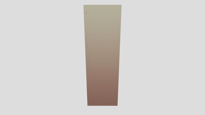 【LemonTA】Kitchen Tall cabinet|厨房高柜 – Free 3D Model STL