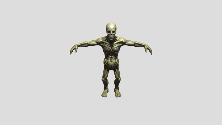 scary monster 3D Model