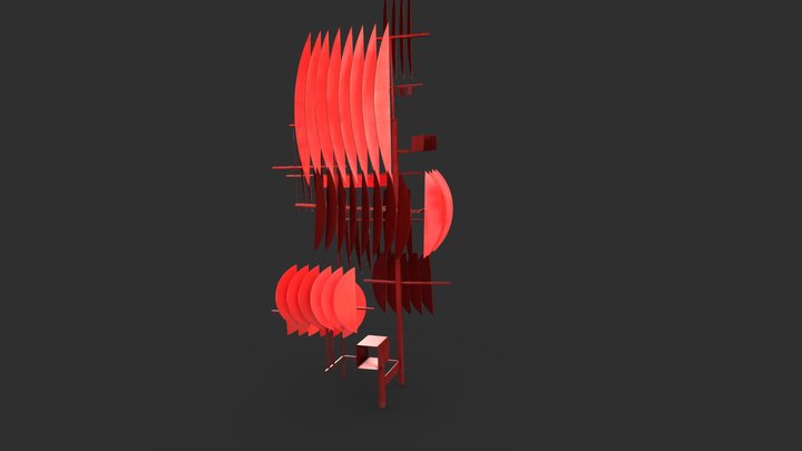 Untitled - art installation 3D Model