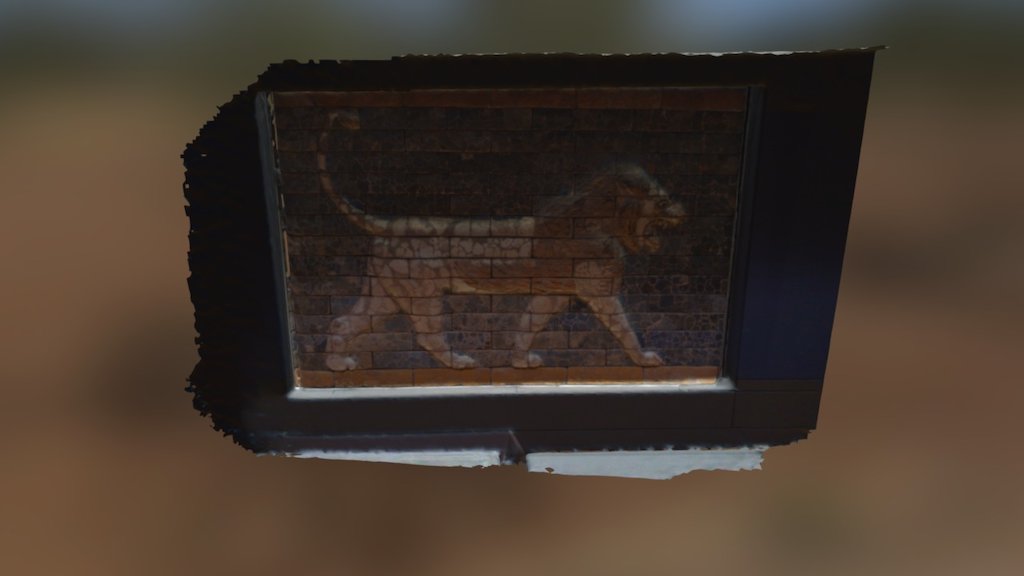 Glazed Brick Panel from Nebuchadnezzar II