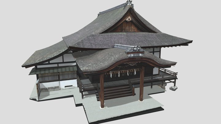 京都御苑　尚美館 3D Model