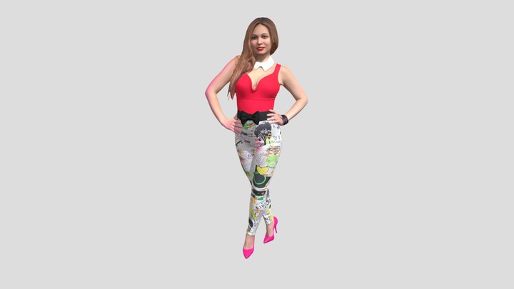 Crimson Chic in Graffiti Leggings