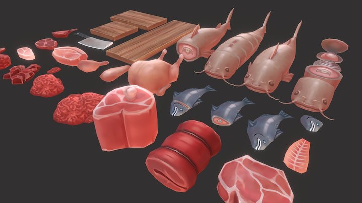 Meat Pack 3D Model