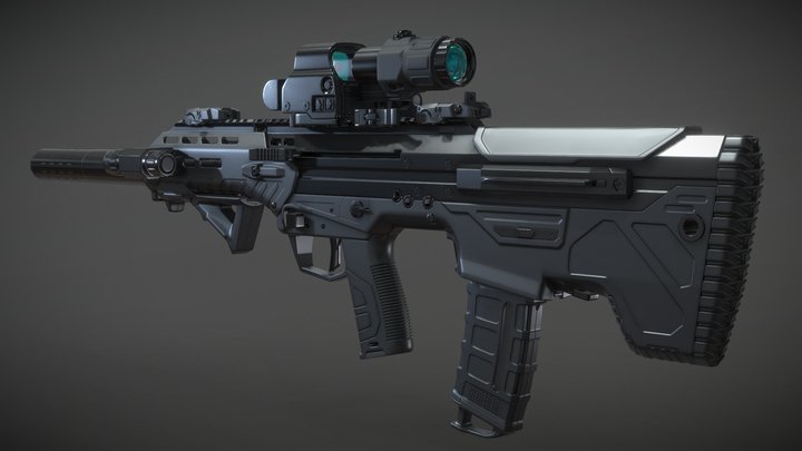 MDR full stock - High Poly 3D Model