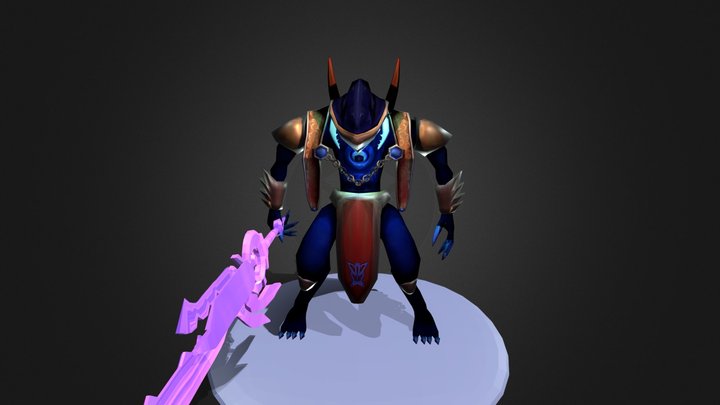 Nethroïdian Boss [Mumomation 2022] 3D Model