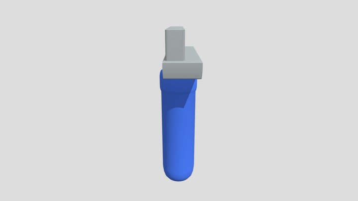Water filter prototype 3D Model