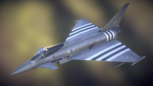 Eurofighter Typhoon 29(R) Squadron | D-Day Paint 3D Model