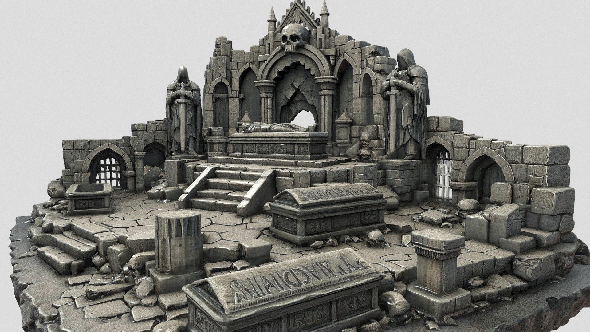 ♠️[-⛒-].Ancient-Ruin.{-.C.-}♠️ - Download Free 3D model by -X