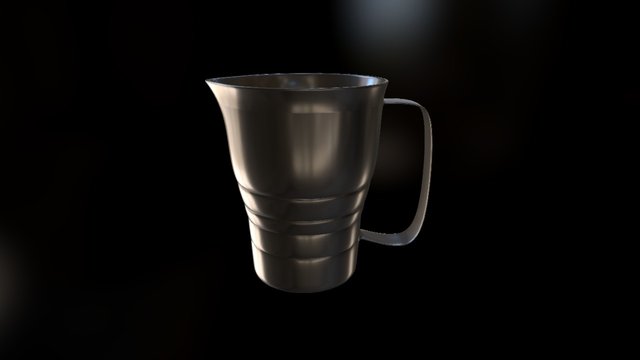 Milk Pitcher 3D Model