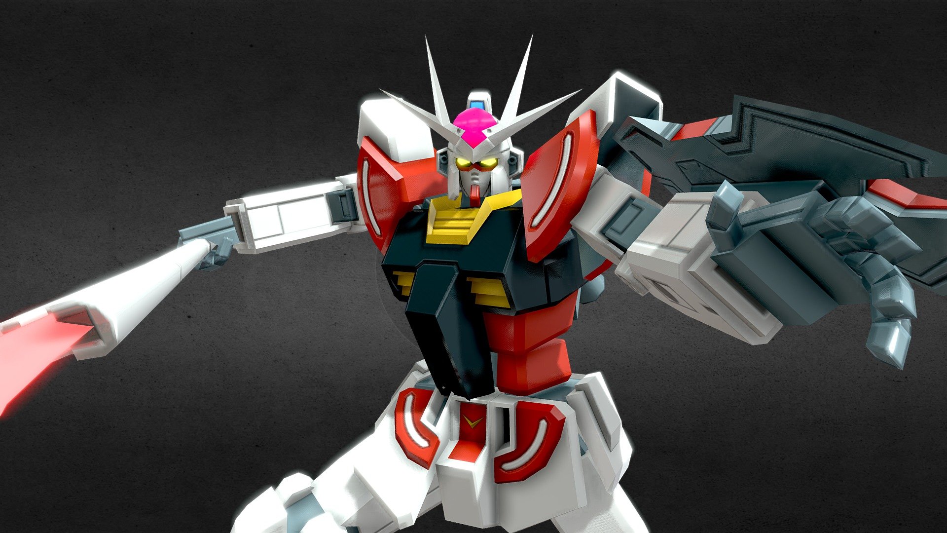 ラーガンダム/LAH GUNDAM - Download Free 3D model by みそ太郎 