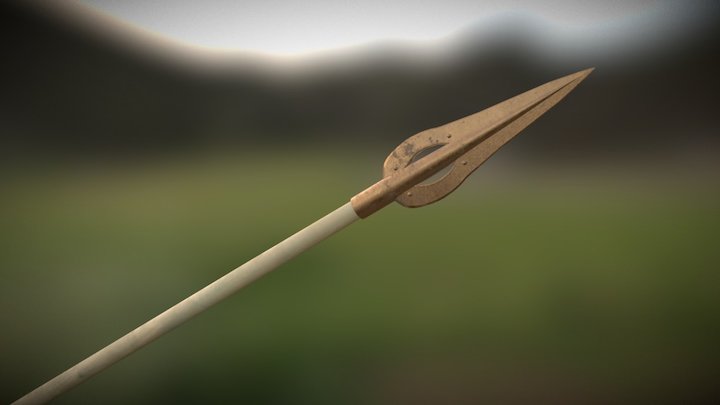 Irish Spear (WIP) 3D Model