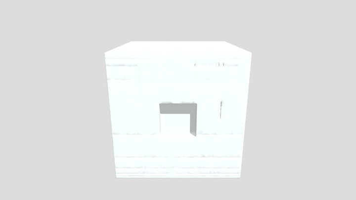 3D White Roblox Logo (Mesh) 3D Model