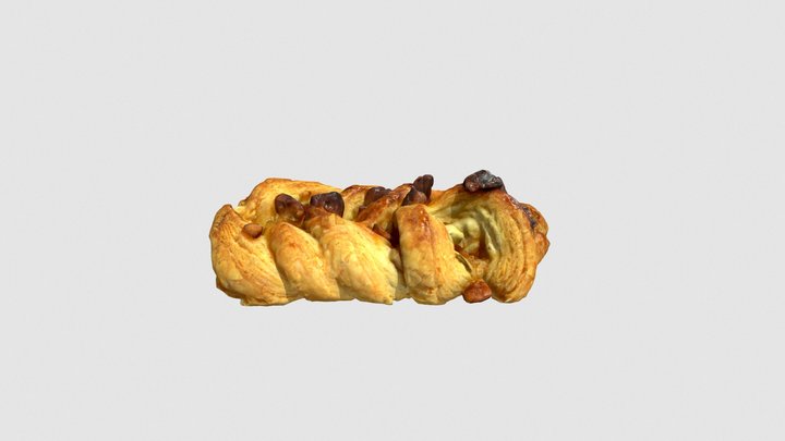 Danish Pastry 02 Sketchlab 3D Model