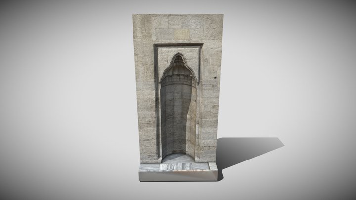 Fatih Mosque Mihrab 3D Model