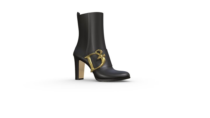 Dsquared2 - Statement Ankleboot (exercise) 3D Model