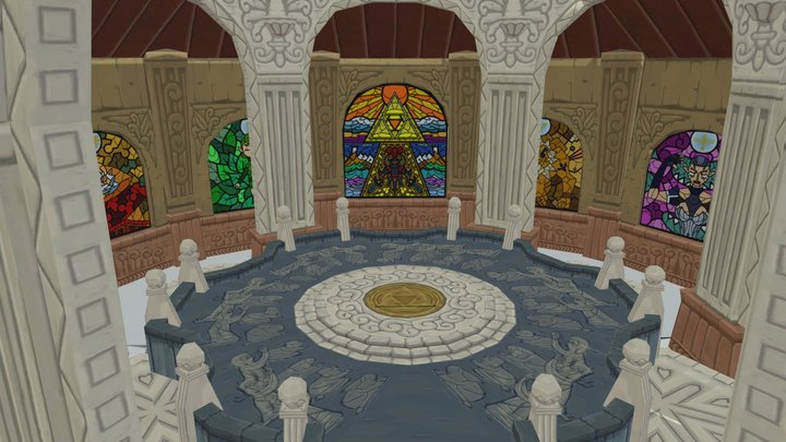 The Wind Waker - Hyrule Castle Basement 3D Model