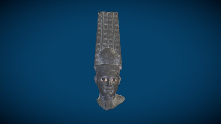 Head of Amun-Re 3D Model