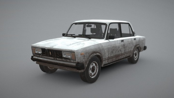 VAZ-2105 3D Model