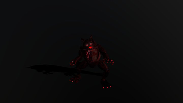 Bloodless Foxy 3D Model
