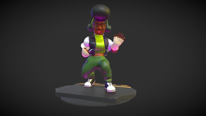 Jackie, Disney Infinity Style! 3D Model