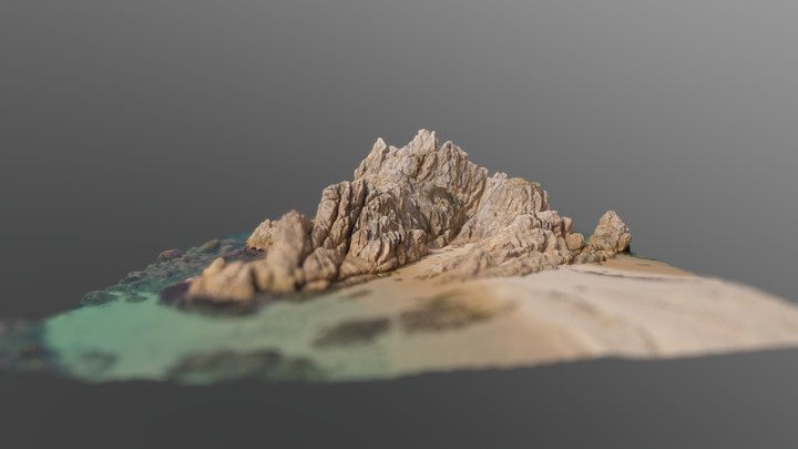 水晶浜 3D Model