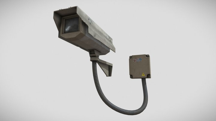 CCTV Camera 3D Model
