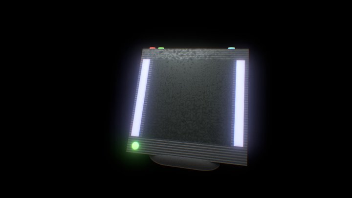 Neon Tablet 3D Model