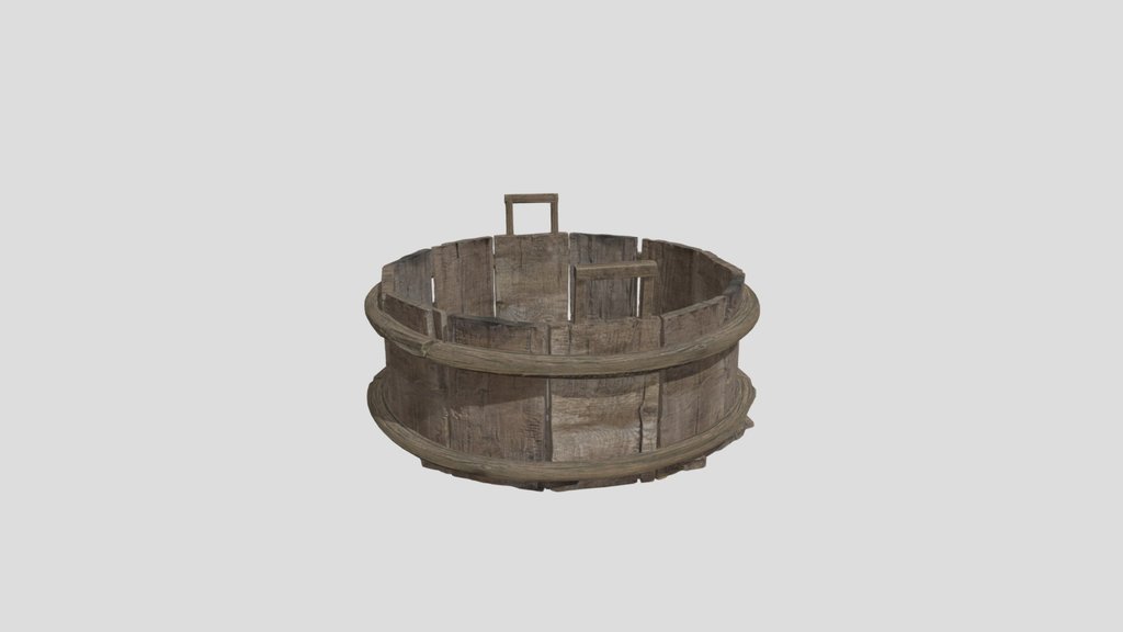Mk Wooden Barrel