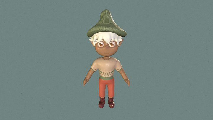 Gnomo | estudo 3D Model