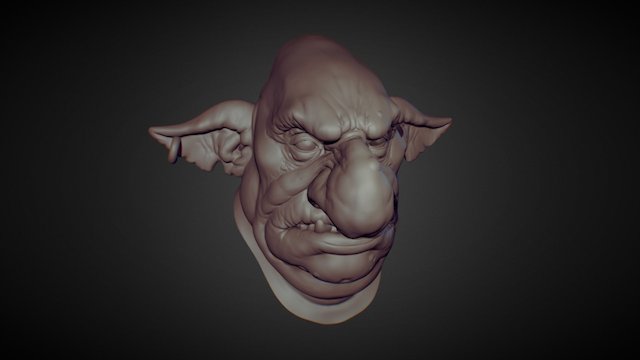 Fantasy Side Project - Goblin Grunt 3D Model