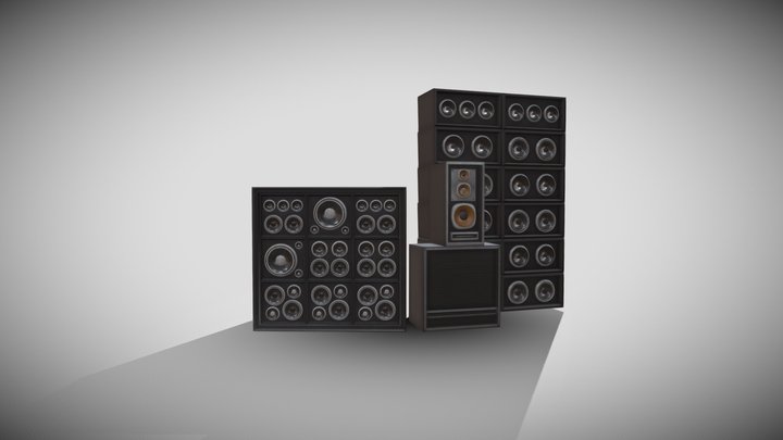doof wagon speakers – Free 3D Model STL