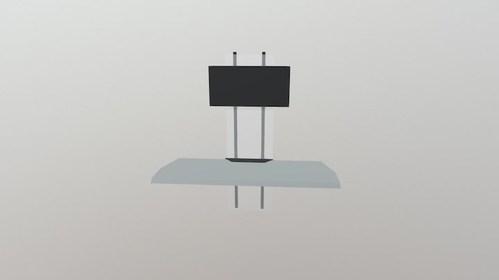VRKSpace Desk 3D Model