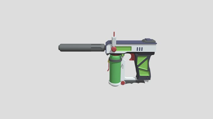 [XYZ] pistolet 3D Model