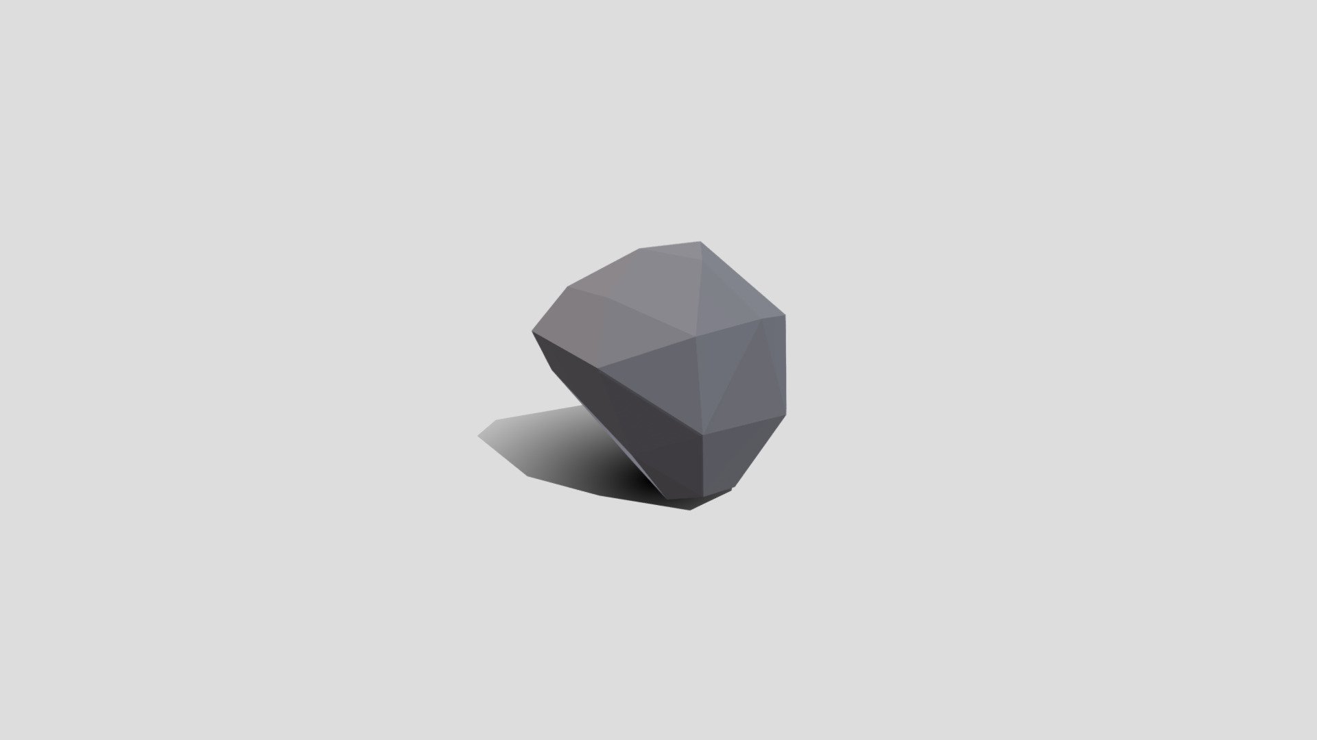 Rock 2 - Low poly