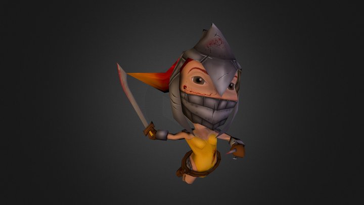 Olive 3D Model