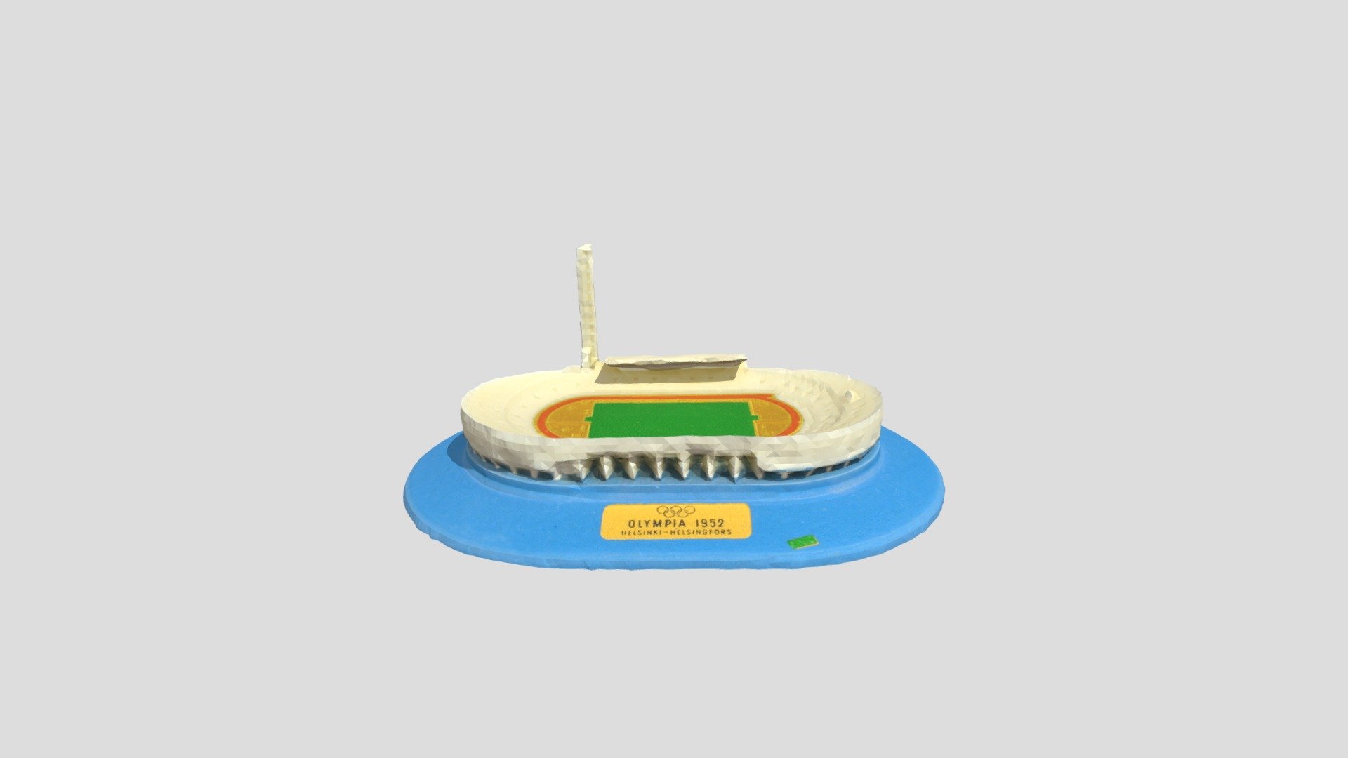 Miniature Model of Helsinki Olympic Stadium