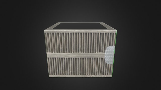 Crate 02 3D Model