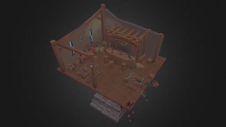 Tavern 3D Model