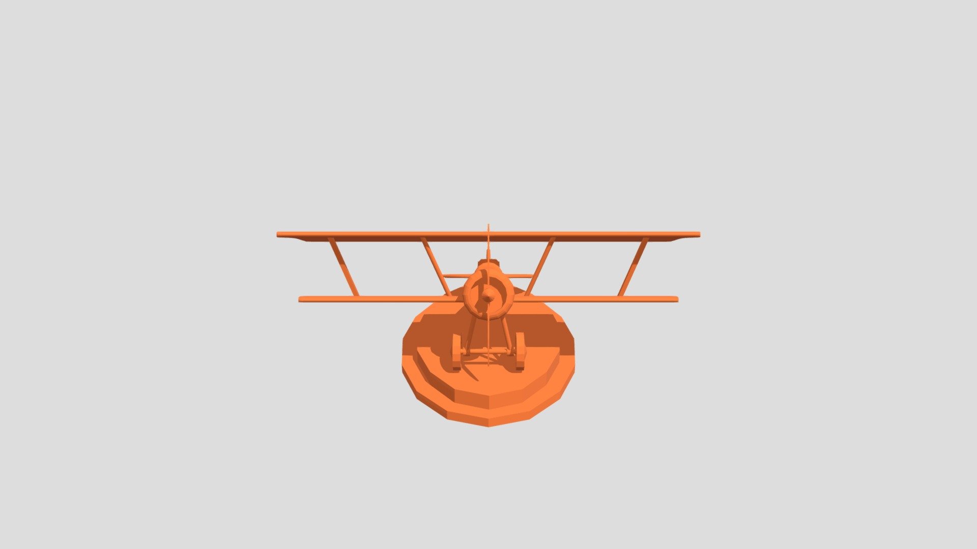 Bi Plane - 3D model by Pjeturr [bcea668] - Sketchfab
