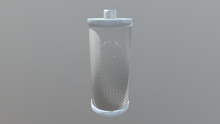CB 005 - Carbon Block 7” - rosca 3D Model