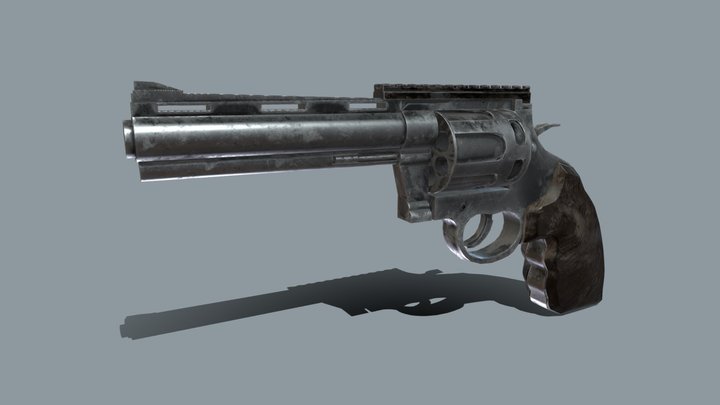 Colt Anaconda 3D Model