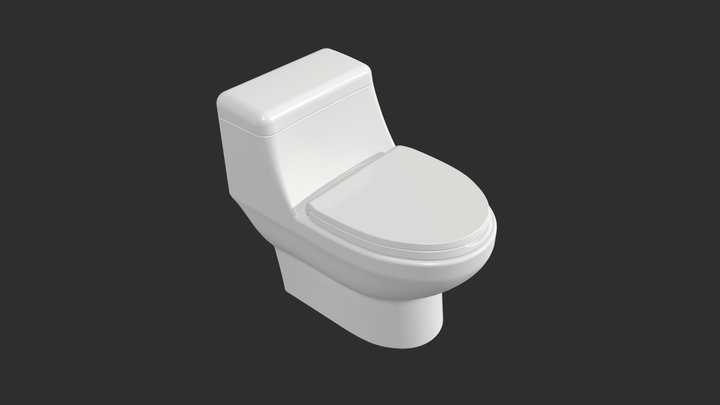 WC 3D Model - Nora 3D Model