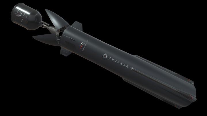 Rocketlab Neutron rocket 3D Model