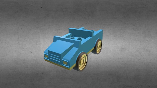 Duplo Car (draft) 3D Model